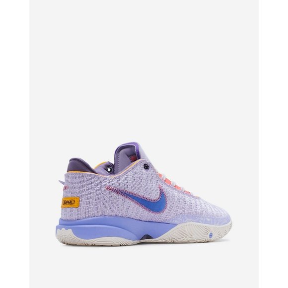 Nike LeBron XX 20 Violet Frost Metallic Gold DJ5423-500 Men's RARE Size 18 NEW - Picture 6 of 11